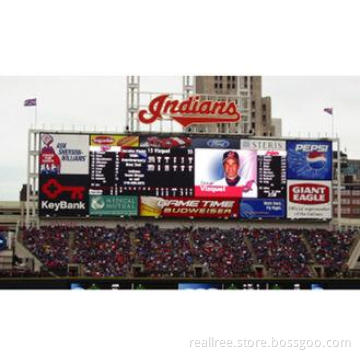 Ultra Slim 1R1G1B Outdoor Rental DIP LED Wall Display  for